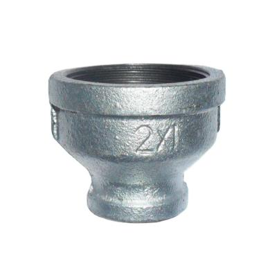 China China Factory Supply DN50X25 Cast Iron Thread Reducer Fittings Malleable Pipe Fitting for sale