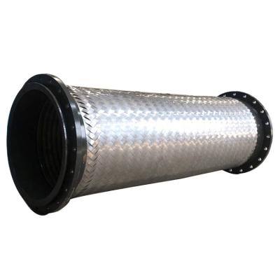 China Manufacturer Wholesale Stainless Steel corrugated metal braided hose DN300 PN16 for sale