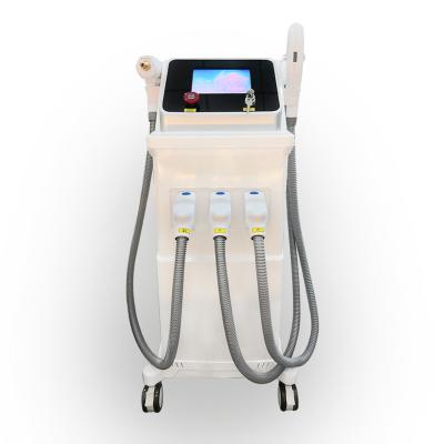 China Anti-puffiness 3 in 1 Elight IPL RF Multifunctional ND Yag Laser Hair Removal Machine Tattoo Removal Machine for sale