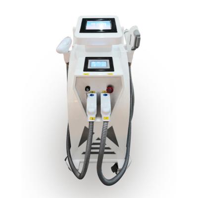 China Pigment Removal 3 in 1 Multifunctional SHR ND Yag Laser Pigment Hair Removal IPL OPT Beauty Machine for sale