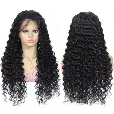 China 2021 Hot Selling Virgin Curly Curly Human Hair Raw Curly HD Full Lace Frontal Wig for sale