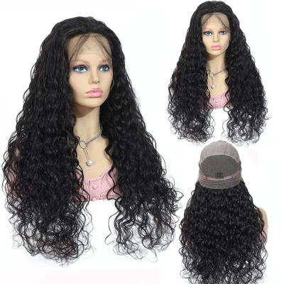 China Curly Curly Ponytail Virgin High Cuticle Aligned Hair 360 Lace Frontal Wig for sale