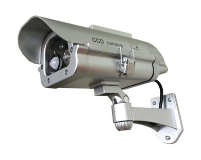 China Waterproof / Waterproof Solar Powered Dummy CCTV Security Camera With Human Sensor for sale