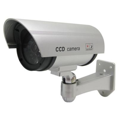 China ABS Plastic Dummy Security Camera, Dummy Cameras CCTV Surveillance System with Realistic Simulated LED for Outdoor/Indoor Home Security Use for sale