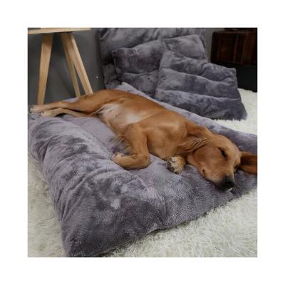 China Removable And Washable New Comfy Fabric Newcomer High Viable Sleeping Pet Thickened Warm Bound Hot Mat for sale