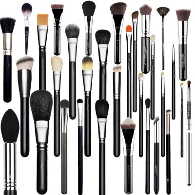 China Angular Blush 69 Pack Classic Black Makeup Brush 2021, Animal Hair Powder Foundation Concealer Brush Recommended by Makeup Artist A05 for sale