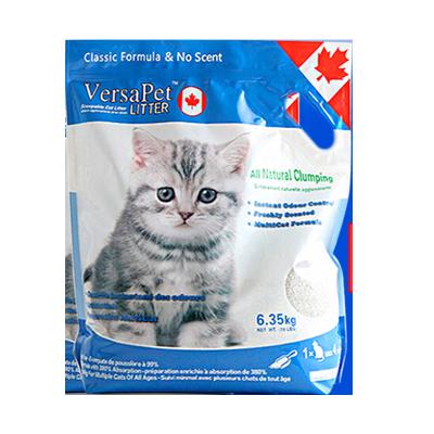 China Low Lrregular-shape Factory Direct Selling Viable Superior Garbage Control 6.35kg 14LB Versa Pet Sodium Bentonite Cat Dust Lrregular for sale