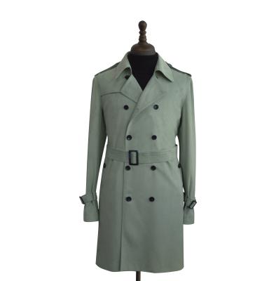 China Durable Jacket Coat Mens Winter Turnd Down Collar Slim Fit Trench Coats for sale