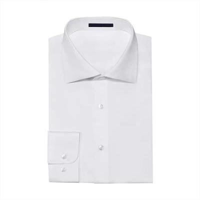 China Factory Wholesale Anti-pilling Shirt Comfortable Plain White Cotton For Men for sale