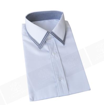 China Custom Anti-Pilling Latest Cotton White Mens Dress Shirts Polo Fashio Fashio Slim Dress Shirt for sale