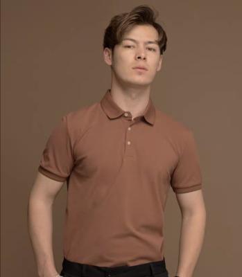 China Anti-Wrinkle Classic Short Sleeve Polo Shirt For Men for sale