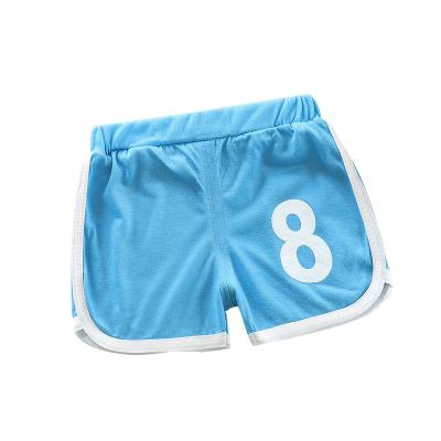 China Pure cotton boys and girls beach pants boys and girls summer shorts for sale