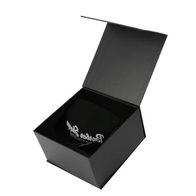 Κίνα Λούξυ Custom Magnetic Folding Gift Box Fedora Καπέλο Καουμπόι Με Σφραγίδα Λογικού προς πώληση