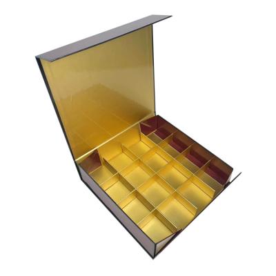 China Custom Logo Magnetic Folding Paper Box for Sweet Cookies and Eid Mubarak Chocolate for sale