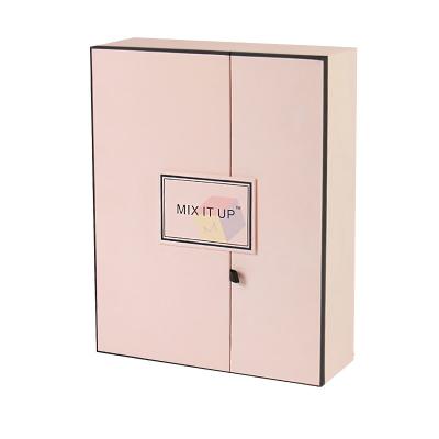 China Luxury Double Door Perfume Bottle Box Packaging Magnetic Close With Foam Insert for sale