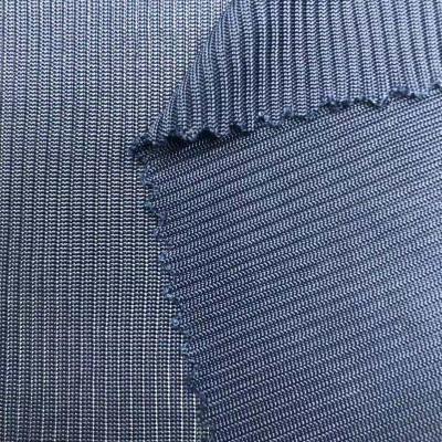 China Free Sample Cheap Factory Price 100% Tear-Resistant Polyester Knitted Ribbing Fabric Anti Wrinkle Fabric for sale