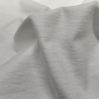 China Sustainable Eco Friendly Knitted 100% Organic Cotton Fabric For Jersey , T Shirt for sale