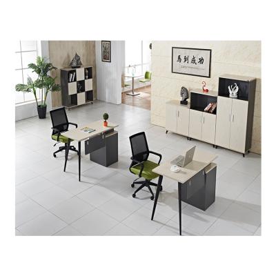 China Simple Commercial Office Workstation Home Office Computer Desk Simple Design Compartment Workstation Table for sale