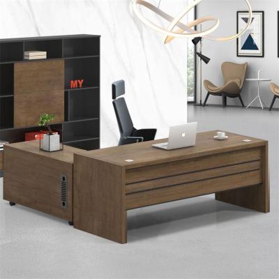 China Office furniture solution september sale factory supply office furniture wooden PANEL executive desk with wood for sale