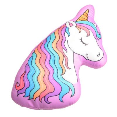 China High Quality Custom Super Soft Spandex Anti-Static Cushion Ice Cream Unicorn Bulb Racing Throw Pillow 20 Inch for sale