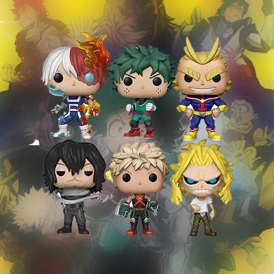 China Classic Anime Toy Decoration Collectible My Hero Academia Fun-Knockout Action Number Noise Kid Model Toys Cartoon Character Model for sale