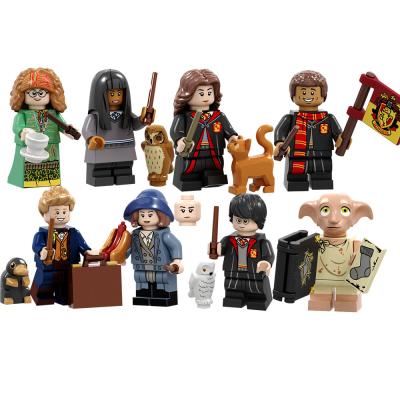 China City Series Movie Characters Devastate Mini Legoly Series Trelawney Dobby Potteres Figures Building Block Toys for sale