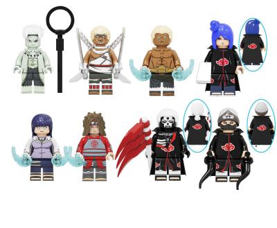 China Movie series cartoon action number collection toys Hinata legoinglys building blocks mini anime konan campatible figures for sale