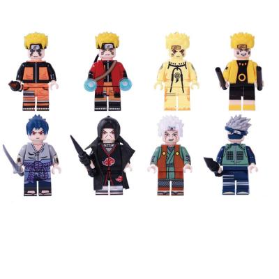 China Uzumaki Boruto Hatake Kakashi legoinglys anime building blocks city series collectible toys mini action figures campatible for sale