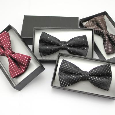 China Handmade custom paper packaging box for bow tie / paper bow tie box wholesale for sale