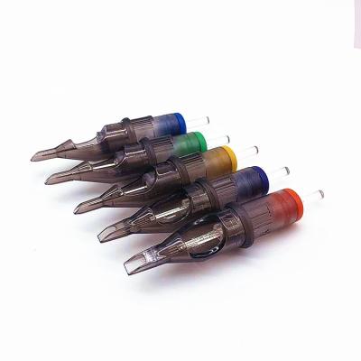 China 20pcs/box 0.3MM Diameter F Series Permanent Disposable Tattoo Needle EO Gas Sterilized Tattoo Needle for sale