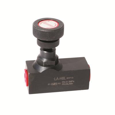 China Factory direct sale LA-H8L LA-H10L LA-H16L LA-H20L LA-H25L LA-H32L molding one way restrictor valve with low price for sale