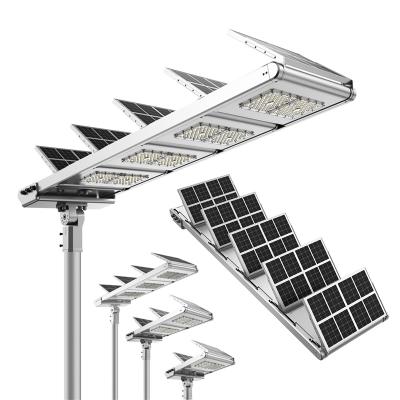 China High lumens ip65 50w all-in-one waterproof 80w 180w 250w ROAD except integrated solar street light with sensor for sale