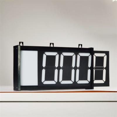 China Residential Except Lit Numbers Signs Home Address Door Plate Digital Address Led Solar Number Signal Light for sale