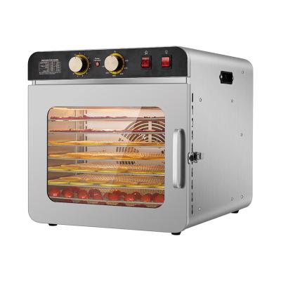 China food & Beverage Shops New OEM Supply 10 Trays Household Food Dehydrator Stainless Steel Dehydrators With Temperature Control for sale