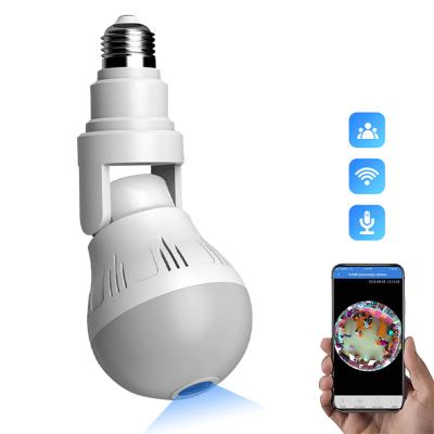 China NIGHT VISION Security HD 1080P Lamp 2MP V380 Fisheye Lamp 2MP V380 WiFi 360 Spy Network Wireless IP Hidden Panoramic Camera In CCTV for sale