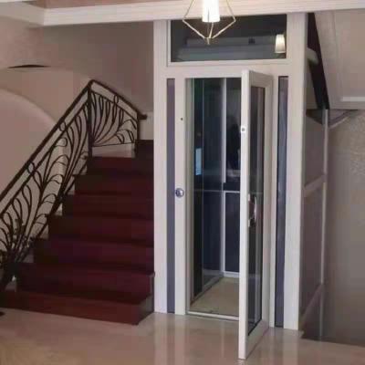 China Home elevator Small Villa Indoor Elevator Outdoor Customize Stainless Steel Passenger Elevator for sale