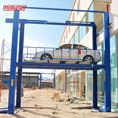 China Car Parking Four Post Car Lift  Hydraulic Power Pump 4-5m/Min 3700-4500kg for sale