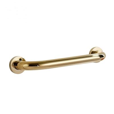 China Gold Safety Eco - Friendly Grab Bar For Bathroom for sale