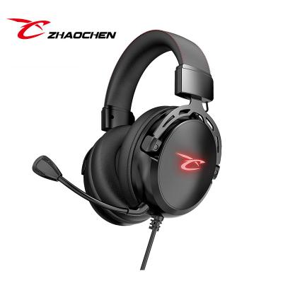 China Best Best Deep Noise/Virtul/7.1 Gaming Bass Headphones Stereo Headset PC Computer Gaming Perfect Cable Earphone ZHAOCHEN GL-588 With Mic Ears Below 10000 for sale