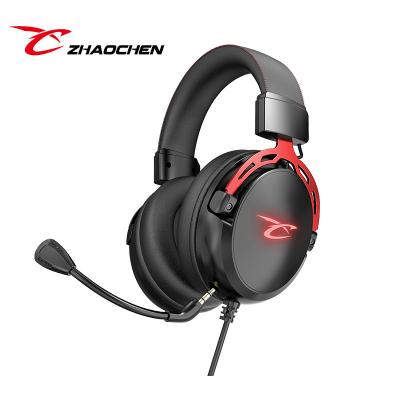 China Virtul ZHAOCHEN GL-588 Perfect Sound Gaming/Earphone Wired New Design USB Gaming Headset Earphone Gamer Headset for ps4 game and music below 2000 for sale