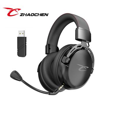 China ZHAOCHEN GL-588 2.4g Noise/Virtul/7.1 Gaming Headset Earphones Best warzone perfect over-ear and wireless headset earphone for gamer for sale