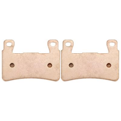 China FA296 Sintered Copper Motorcycle Sintered Brake Pads For HONDA HARLEY DAVIDSON HYOSUNG KAWASAKI for sale