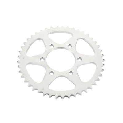 China High Strength Motorcycle Rear Sprocket For YAMAHA DT125 DT175 1974-1976 428 Chain XT200 AG200 TW200 1989-2017 TW225 2002-2007 45 Tooth for sale