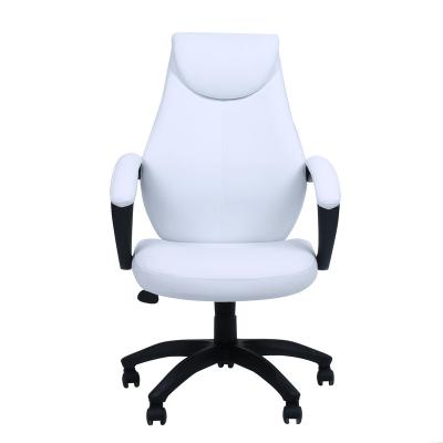 China High Quality Executive Chaoya Metal Frame High Back Colored PU Rotating Leather Office Padded Chair for sale