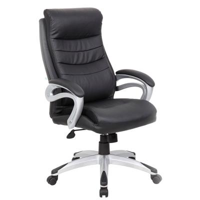 China Ergonomic PU Leather Office Chair Ergonomic Executive Office Chair (Height) From China Office Furniture Manufacturer Adjustable for sale