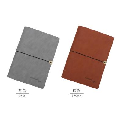 China Hardcover OEM PU Leather A5 Organizer Planner Soft Cover Notebook with Ring Binder for sale