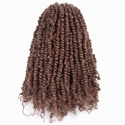 China Passion Curly Curly Soft Twist Crochet Braiding Hair For Women Braids Long Synthetic Hair Bundle Bundles for sale