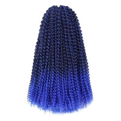 China Private Label EZ Pre Stretched Expression Pre Stretched New Braiding Free Crochet Tress Bohemian Hair Bundle Extensions Free Braiding Hair Bulk Extension Tress Curly Deep Wave Synthetic Hair for sale