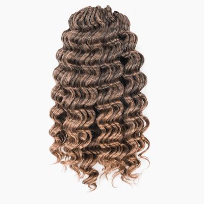 China Toyotress Curly Deep Wave New Arrival Crochet Distressed Pre-looped Hair Extension for sale