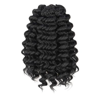 China Toyotress Curly Deep Wave Crochet Pre-looped 12 - 24 Inch Distressed Hair Extension Twist Braids for sale